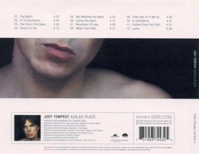 Joey Tempest - Azalea Place (1997) Lossless