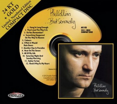 Phil Collins - Audio Fidelity Collection (4CD-24Kt. Gold CD) (2010,2011,2012) Lossless