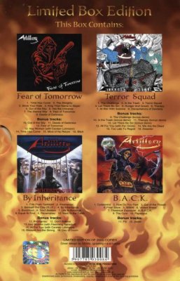 Artillery - Thruogh The Years (4CD) 2007 (Lossless + MP3)