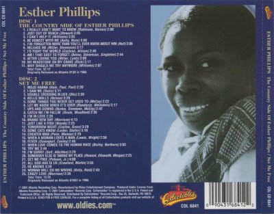 Esther Phillips - Country Side of Esther / Set Me Free (2001) Lossless