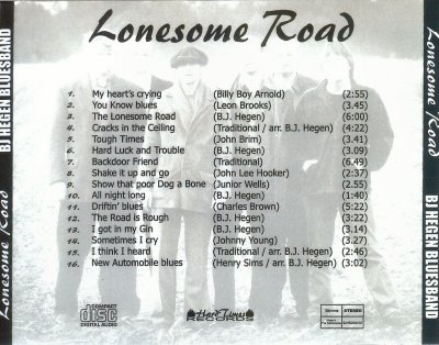 B J Hegen Blues Band - Lonesome Road (2002)