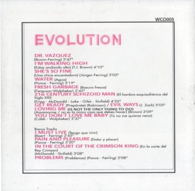 Evolution - Evolution 1970