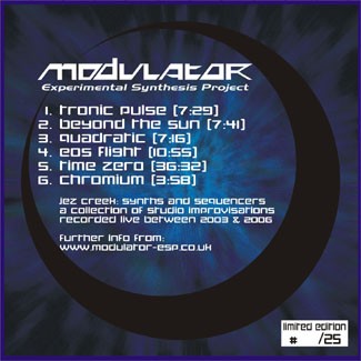 Modulator ESP - Time Zero (2006)