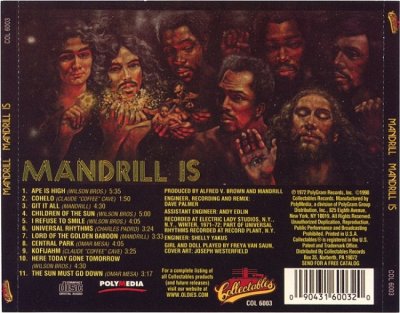 Mandrill - Mandrill Is (1972) Lossless