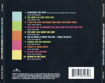 Benny Goodman And His Orchestra - Featuring Great Vocalists Of Our Times (1965/ 2006) Lossless + mp3