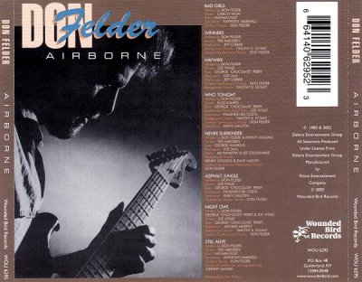 Don Felder - Airborne (1983) [Reissue 2002] (Lossless)