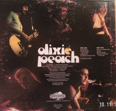 Dixie Peach - Dixie Peach 1975