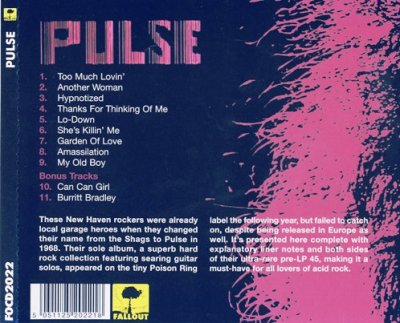 Pulse - Pulse 1969 (Fallout 2006) Lossless+MP3