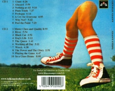 Gentle Giant - Giant Steps...The First Five Years 1975 (2CD Talking Elephant Rec. 2012) Lossless