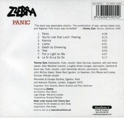 Zzebra - Panic 1975