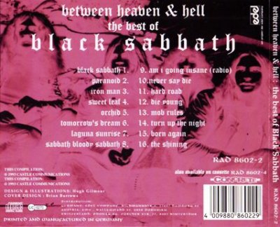 Black Sabbath - Between Heaven & Hell: The Best Of Black Sabbath (1993) Lossless