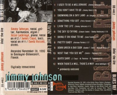 Jimmy Johnson - Livin' the Life (1990)Rem-2002