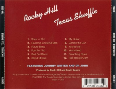 Rocky Hill - Texas Shuffle (1982) (2003) Lossless 