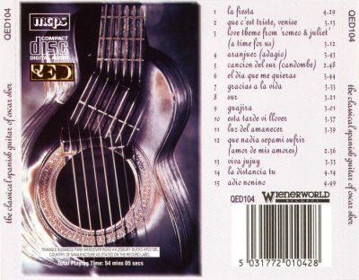 Oscar Sher - The Classic Spanish Guitar (1996) Lossless