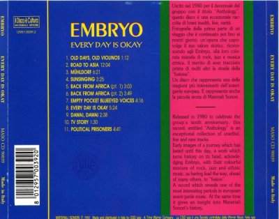 Embryo - Every Day Is Okay (1992)