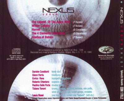 Nexus - Urban Shout (2001) Lossless