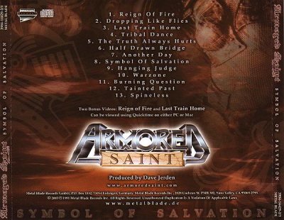 Armored Saint - Symbol Of Salvation (1991) (Special Ed. 2003) (3xCD) (Lossless + Mp3)