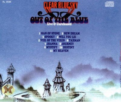 Clear Blue Sky - Out Of The Blue (Live & Unreleased)(1968/2001)