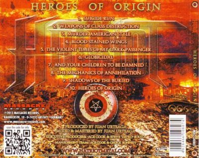 Hatriot - Heroes Of Origin (2013) Lossless