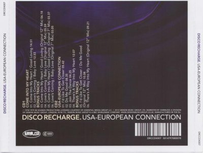 USA-European Connection - Come Into My Heart / USA-European Connection 2CD (2012)