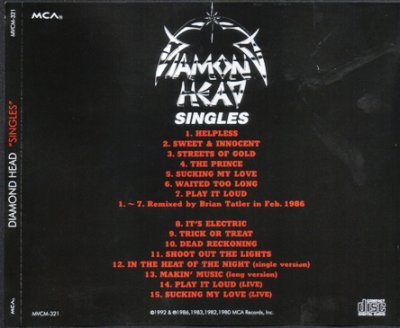 Diamond Head - Singles (1992) Lossless