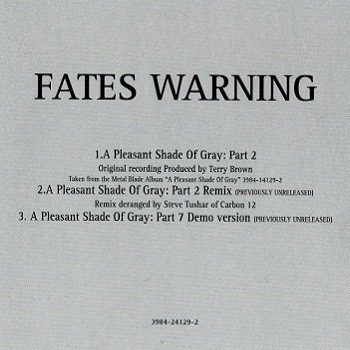 Fates Warning - Discography [non remastered] (1984-2007) [lossless]