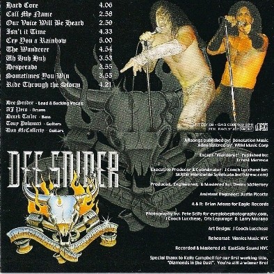 Dee Snider - Never Let The Bastards Wear You Down (2000) Lossless