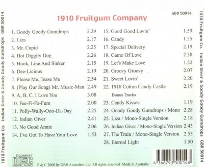 1910 Fruitgum Co. - Indian Giver & Goody Goody Gumdrops (2000)