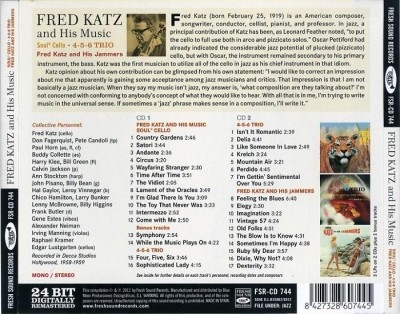 Fred Katz - Fred Katz & His Music 1959 (2012)