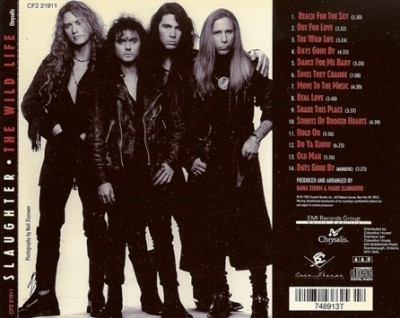 Slaughter - The Wild Life (1992) Lossless