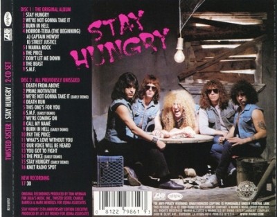 Twisted Sister - Stay Hungry 1984 (2CD Rhino Rec. 2009) Lossless