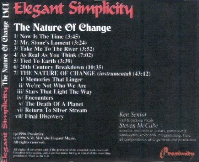 Elegant Simplicity - The Nature Of Change (1996) Lossless+MP3