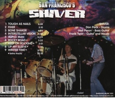 Shiver - San Francisco's Shiver (1972)