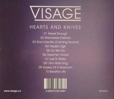 Visage - Hearts And Knives (2013)