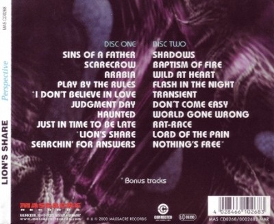 Lions Share - Perspective 2CD (2000) Lossless