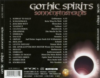 VA - Gothic Spirits: Sonnenfinsternis (2006) Lossless