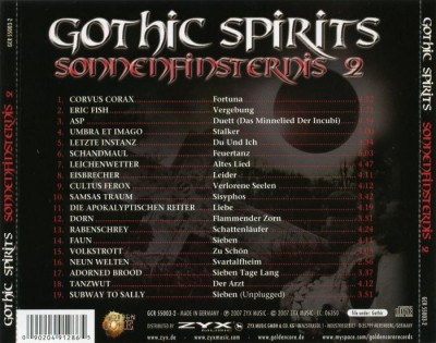 VA - Gothic Spirits: Sonnenfinsternis 2 (2007) Lossless