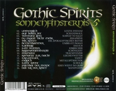 VA - Gothic Spirits: Sonnenfinsternis 5 (2011) Lossless