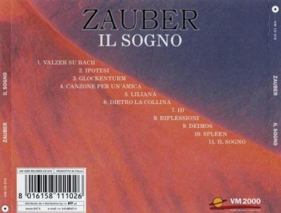 Zauber - Il Sogno (1978) (reissue 2000) (Lossless+MP3)