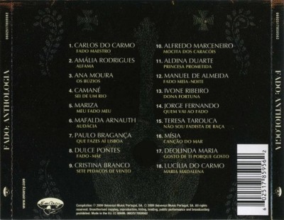 VA - Fado: Anthologia (2009) Lossless+Mp3