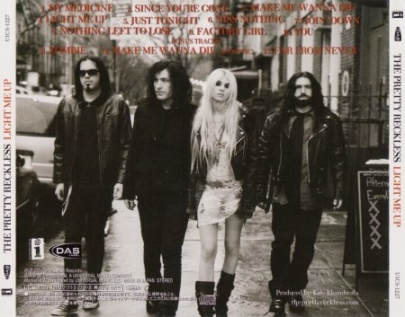 The Pretty Reckless - Light Me Up [Japanese Edition] (2011) (Lossless + MP3)