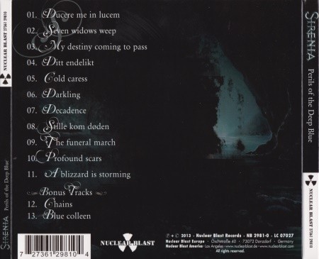 Sirenia - Perils Of The Deep Blue [Limited Edition] (2013) (Lossless)