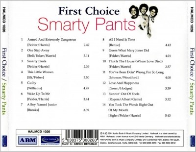 First Choice - Smarty Pants (2001)