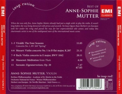 Anne-Sophie Mutter - Best Of (2011) Lossless+Mp3