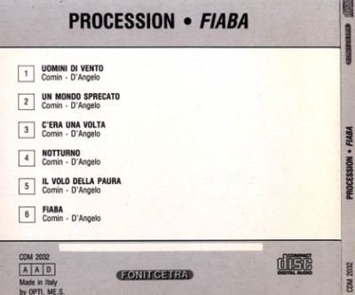 Procession - Fiaba 1974 (Analogic Rec. 1989) Lossless