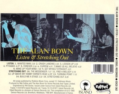 The Alan Bown - Listen / Stretching Out (1970/1971) [Reissue 1993] Lossless