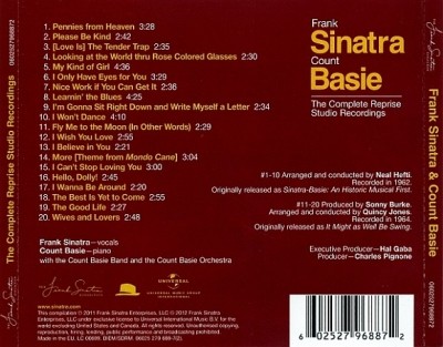 Frank Sinatra & Count Basie - The Complete Reprise Studio Recordings (2011) Lossless+Mp3