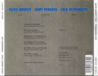 Keith Jarrett Trio - Standards Live (1986) Lossless