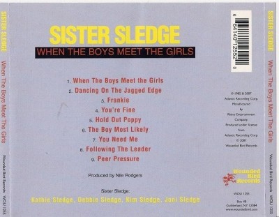 Sister Sledge - When The Boys Meet Girls (1985) Lossless+Mp3