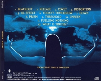 Dominion - Blackout 1997 (Pony Canyon/Japan) Lossless